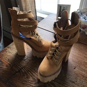 Jeffrey Campbell Avnet work boots